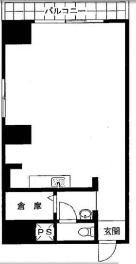 ストークベル浜松町ビルの基準階図面