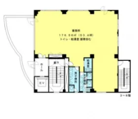 京王自動車桜ヶ丘ビルの基準階図面