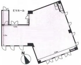 トラスト・テック相模原ビルの基準階図面