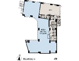 恵比寿ISビルの基準階図面