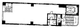 塩谷入船(旧寿ビル)ビルの基準階図面
