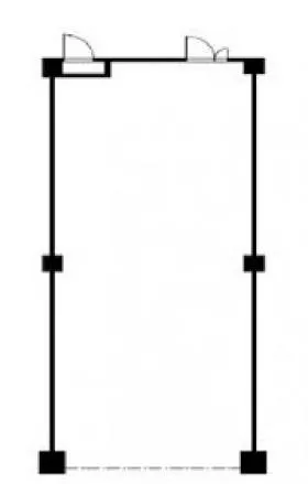 サニープラザビルの基準階図面