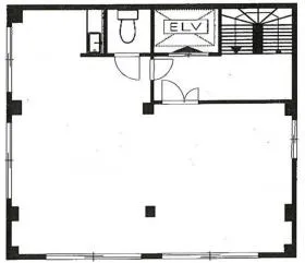 吉野屋ビルの基準階図面