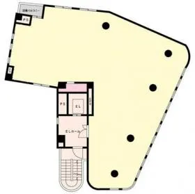 千代田ビルの基準階図面
