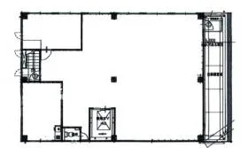 S.Y.T.Bldg中目黒(旧アールブラウン)ビルの基準階図面