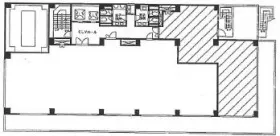 いちご大塚(旧:大塚セントコア)ビルの基準階図面
