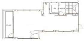 新宿ひかりビルの基準階図面
