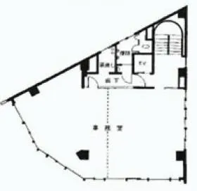 アトラスビルの基準階図面