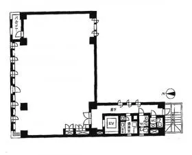 スタウトビルの基準階図面