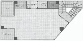 第23菊池ビルの基準階図面