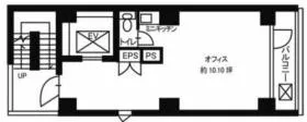 JGN神田ビルの基準階図面