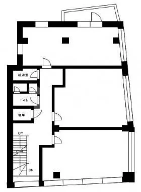 タムラビルの基準階図面