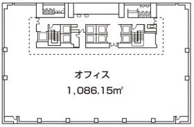 大阪第一生命ビルディングの基準階図面