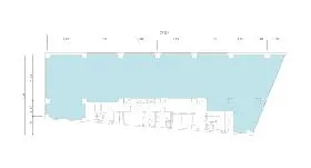 赤坂坂東ビルディングの基準階図面