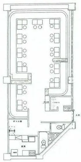 三経75ビルの基準階図面