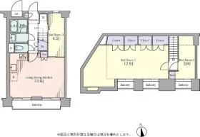 エスポワール狛江の基準階図面