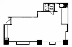 サンモール第3マンションの基準階図面