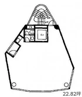 ランドコム麻布台の基準階図面