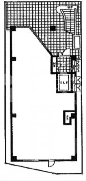 三共ビルの基準階図面