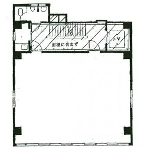 第二伊藤ビルの基準階図面