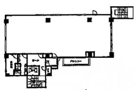 陽成ビルの基準階図面