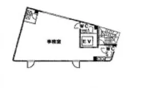 スカイアット天王寺の基準階図面