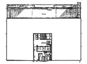 東映三宿ビルの基準階図面