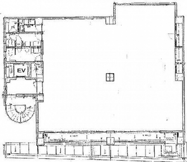 サンライズビル 3F 11.18坪（36.95m<sup>2</sup>）：基準階図面