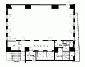 ELTZ6ビルの基準階図面