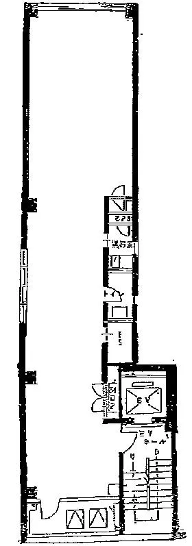 赤坂瀬戸ビルの基準階図面