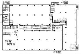 東京ダイヤビルディング2号館の基準階図面