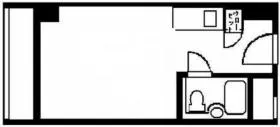 ランジェ青山ビルの基準階図面