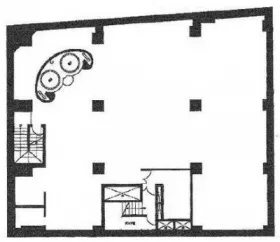 東陽ビルの基準階図面