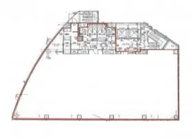 TIC王子ビルの基準階図面