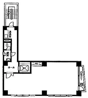 飯野ビルの基準階図面