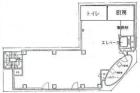 桂昇錦糸町ビルの基準階図面