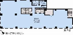 東京建物京橋ビルの基準階図面