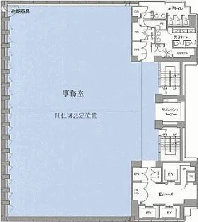 日本橋SANYO GROUP BUILDINGの基準階図面
