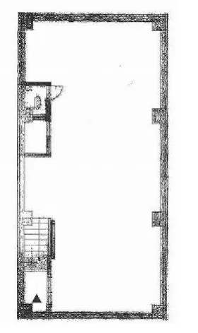 良川ビルの基準階図面