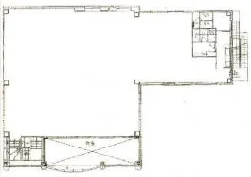 アミューズ大久保ビルの基準階図面