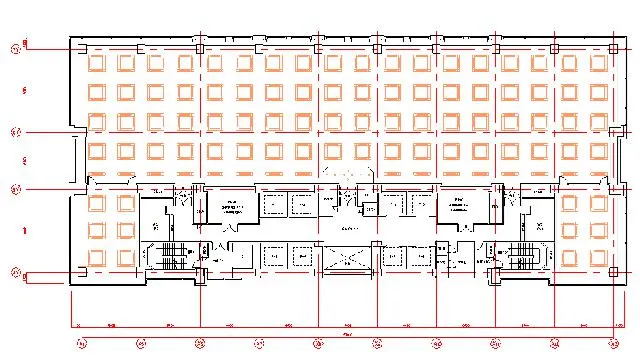 天王洲セントラルタワー 14F 158坪（522.31m<sup>2</sup>） 図面