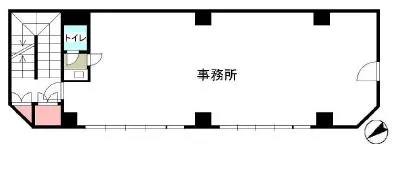 浅草橋MSビルの基準階図面