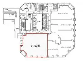 KDX桜通ビルの基準階図面