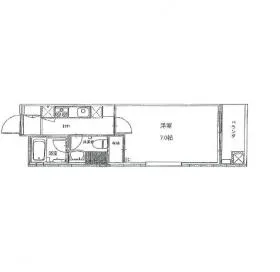 三和北新宿ビルの基準階図面