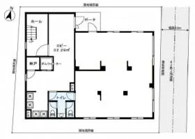 ポートハウス幡ヶ谷ビルの基準階図面