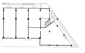 プルメリア大宮ビルの基準階図面