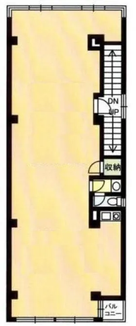 大角ビルの基準階図面