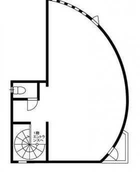 戸谷屋ビルの基準階図面