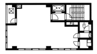 三翠ビルの基準階図面