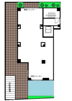 グレイスコート赤堤ビルの基準階図面